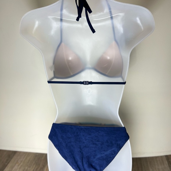 Womens Gottex Blue 2 Pc Bikini Swimsuit 8 - Picture 2 of 6